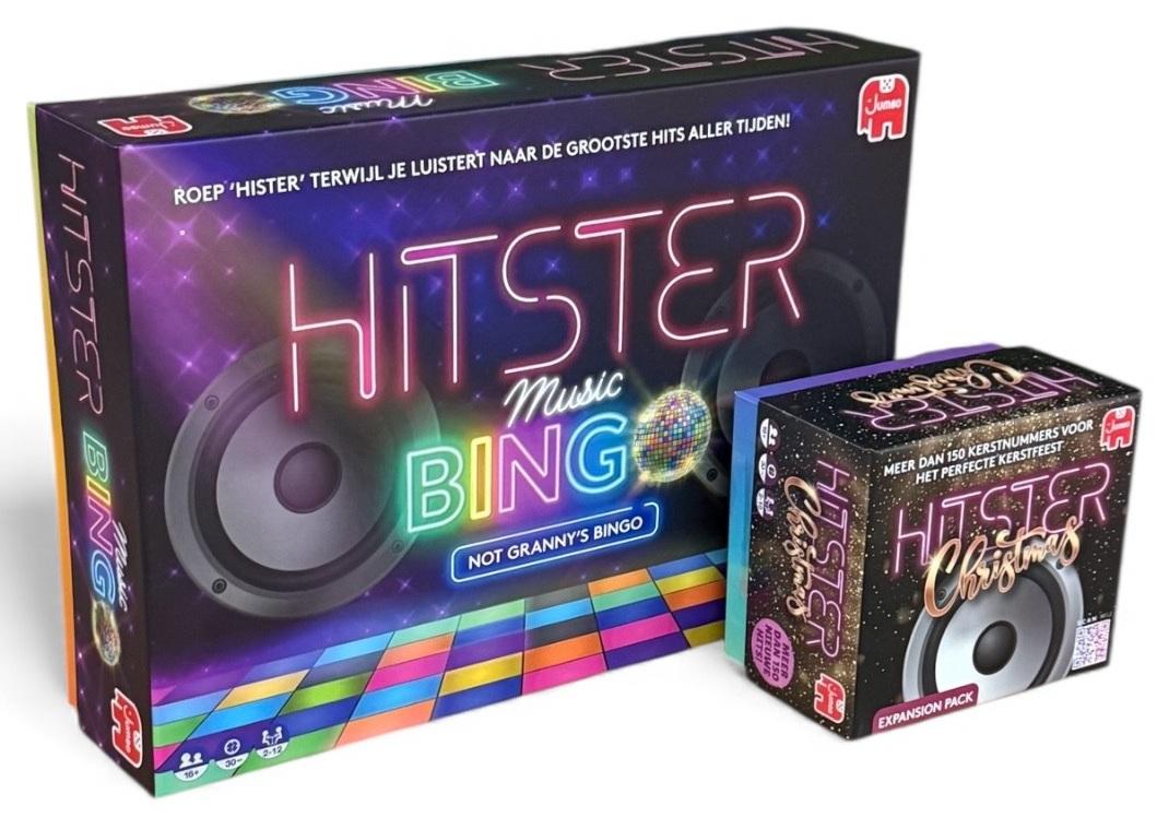 Hitster - Bingo + Uitbreidingsset Christmas Partyspel - Actiespel - Kerst Bundelpakket