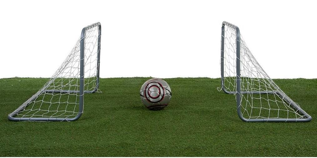 Voetbaldoel - Twin Goal - 2 Stuks - 78 x 56 x 45 cm