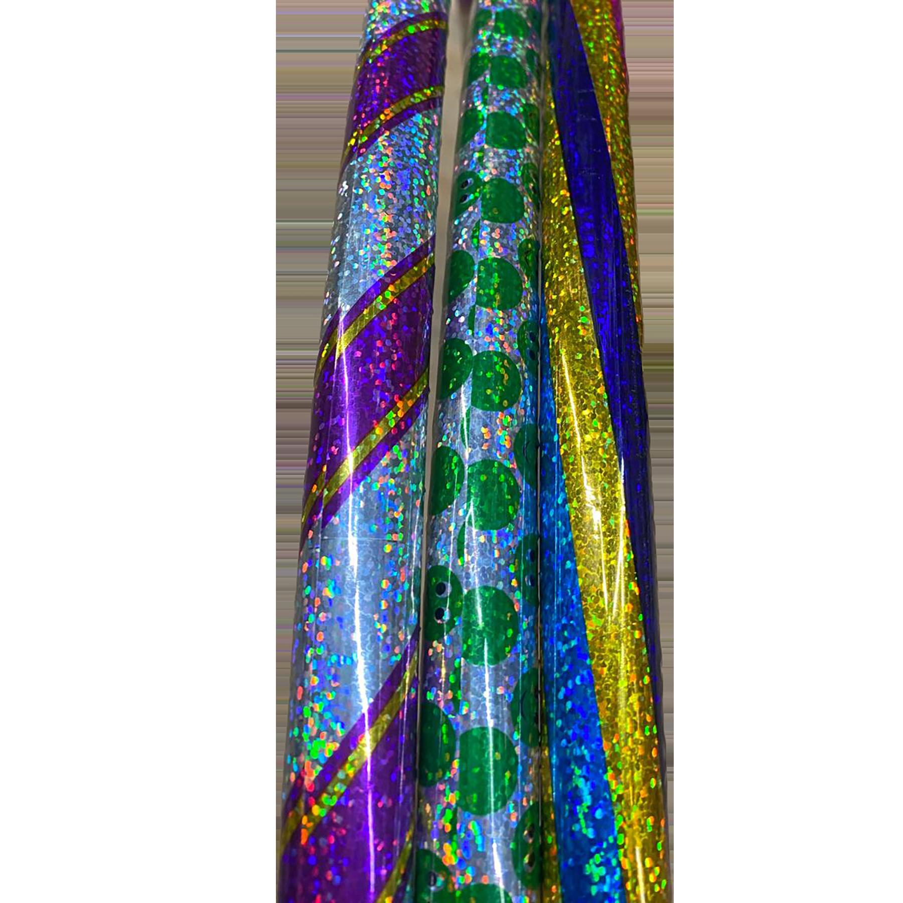 Summertime Hoepel - Hoela Hoep - Glitter -  76 cm - Assortiment