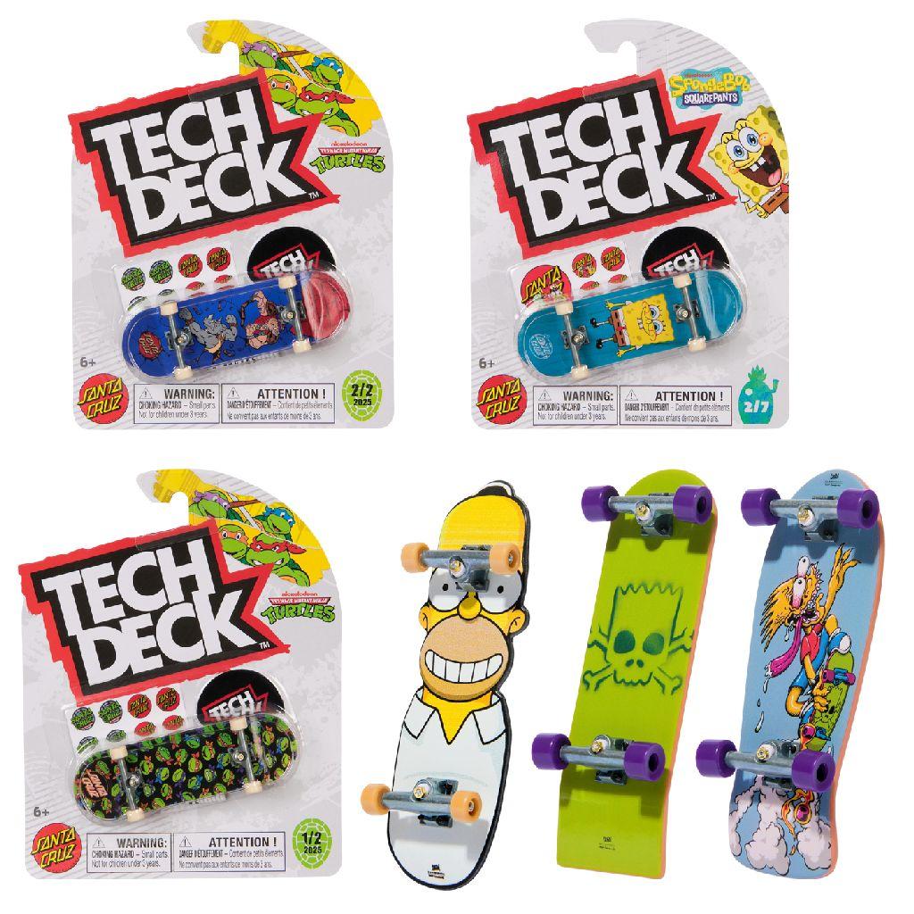 Tech Dech fingerboard van echte skatebedrijven! (prijs per stuk)