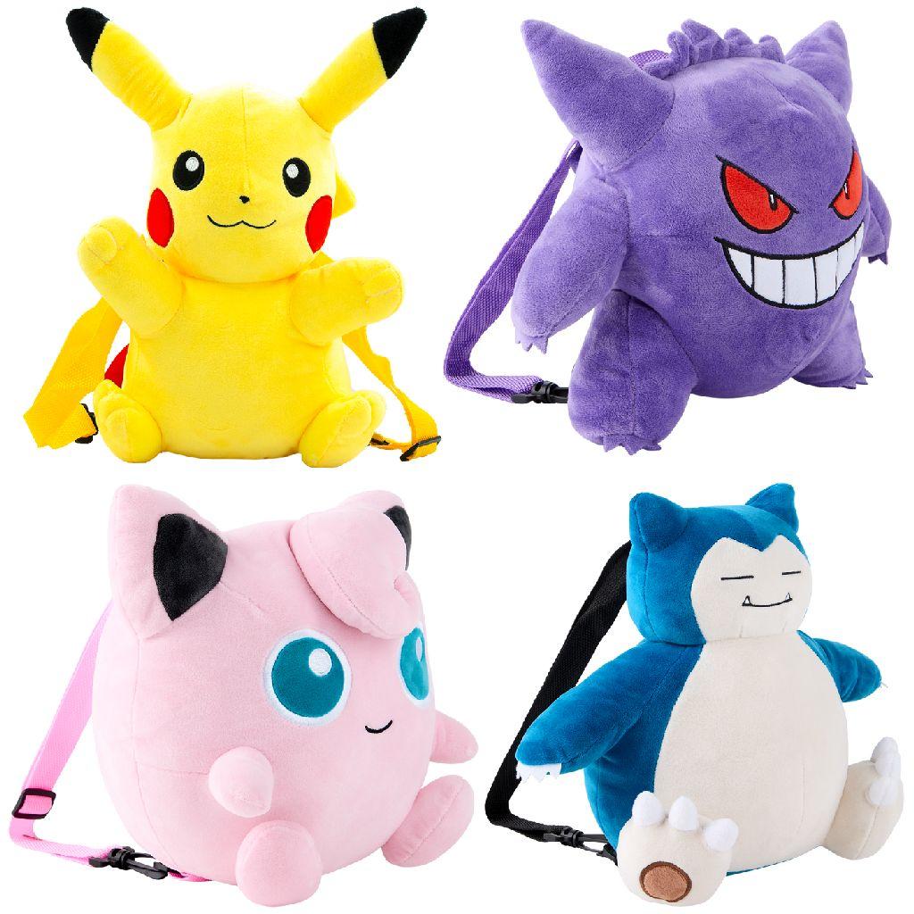 Pokemon rugtas 3d  4 Ass. (prijs per stuk)