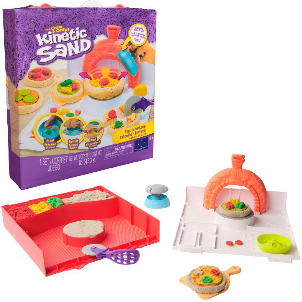 Kinetic Sand Squish Pizza Set