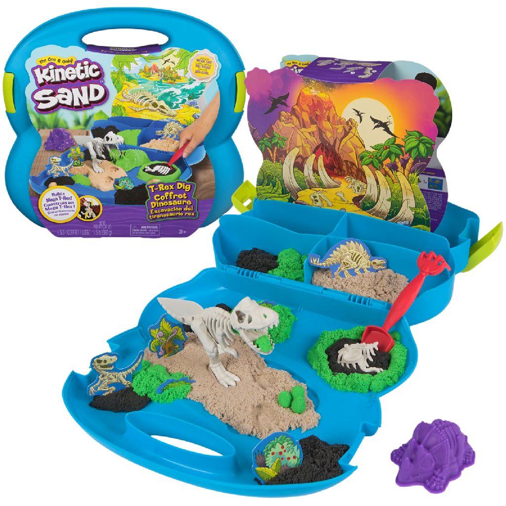 Kinetic Sand T-Rex Dino Case