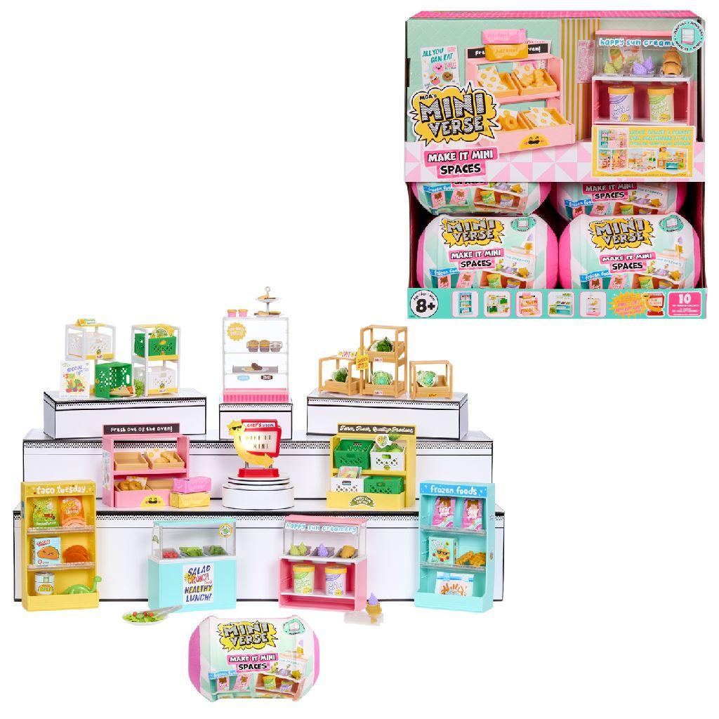 Miniverse Make It Mini Spaces Meubels - Knutselset – Miniatuurmeubels Maken