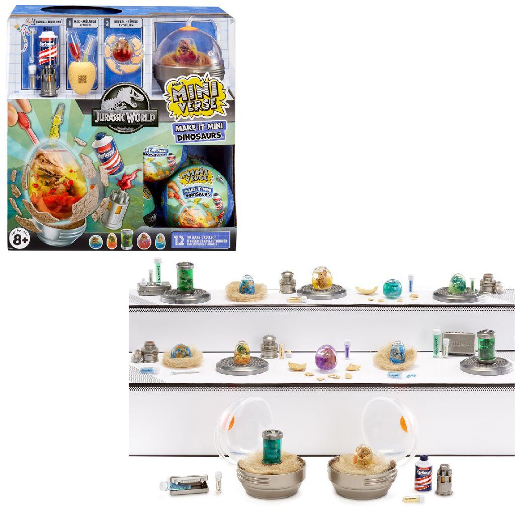 MGA Miniverse Make It Mini Jurassic World - Knutselset 