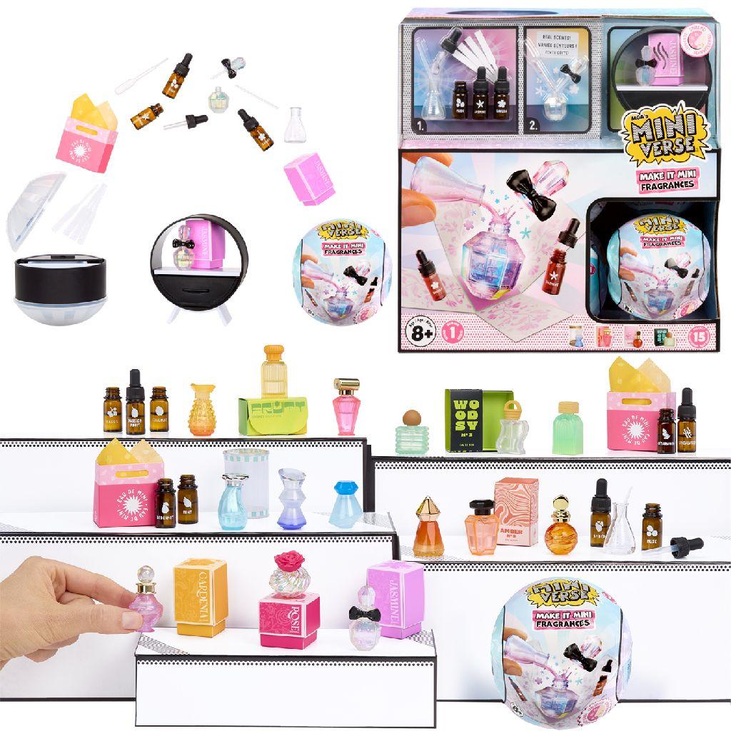 MGA Miniverse Make it Mini Fragrances - Knutselset - Mini Parfum Maken - Verschillende Geuren
