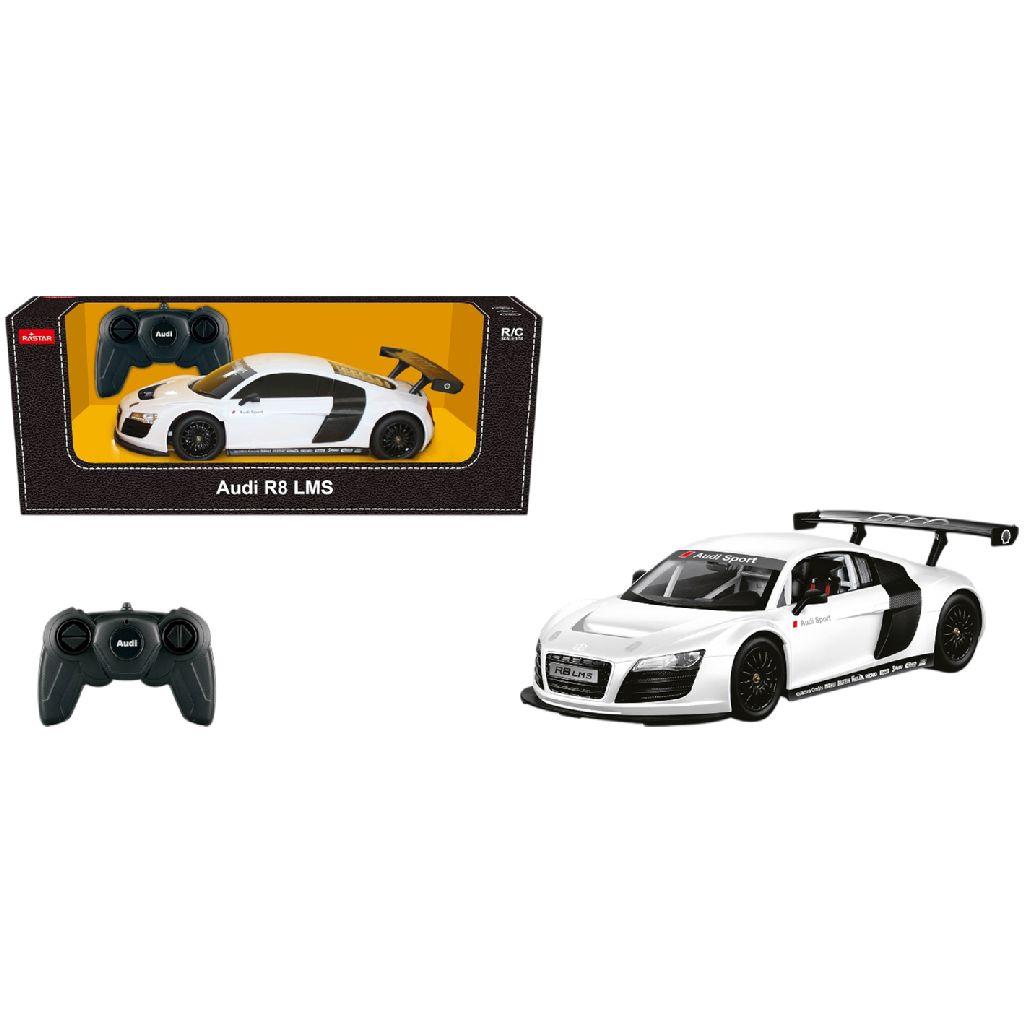 RC auto Audi R8 1:18 speelgoedauto op afstand bestuurbaar