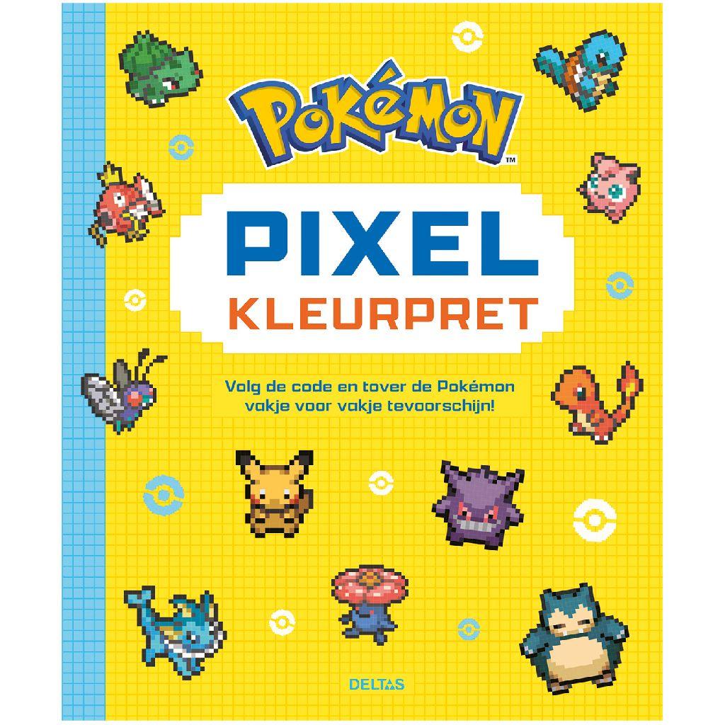 Pokémon pixel kleurpret