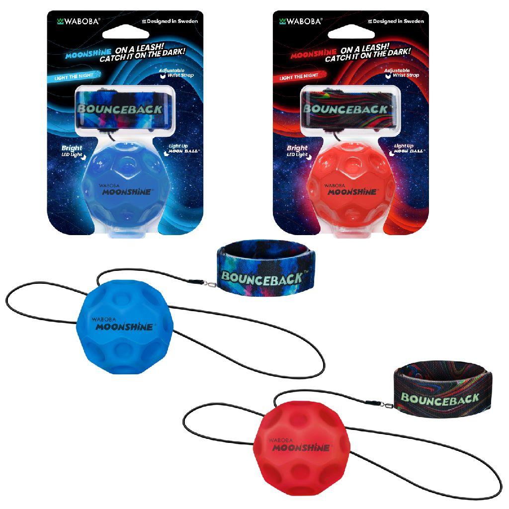 Waboba Ball Bounce Back Led (per stuk)