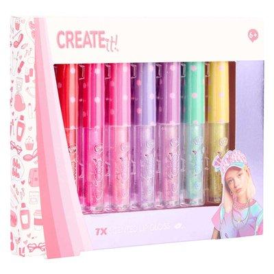 Create It! Lip Gloss & Glitter 7 stuks