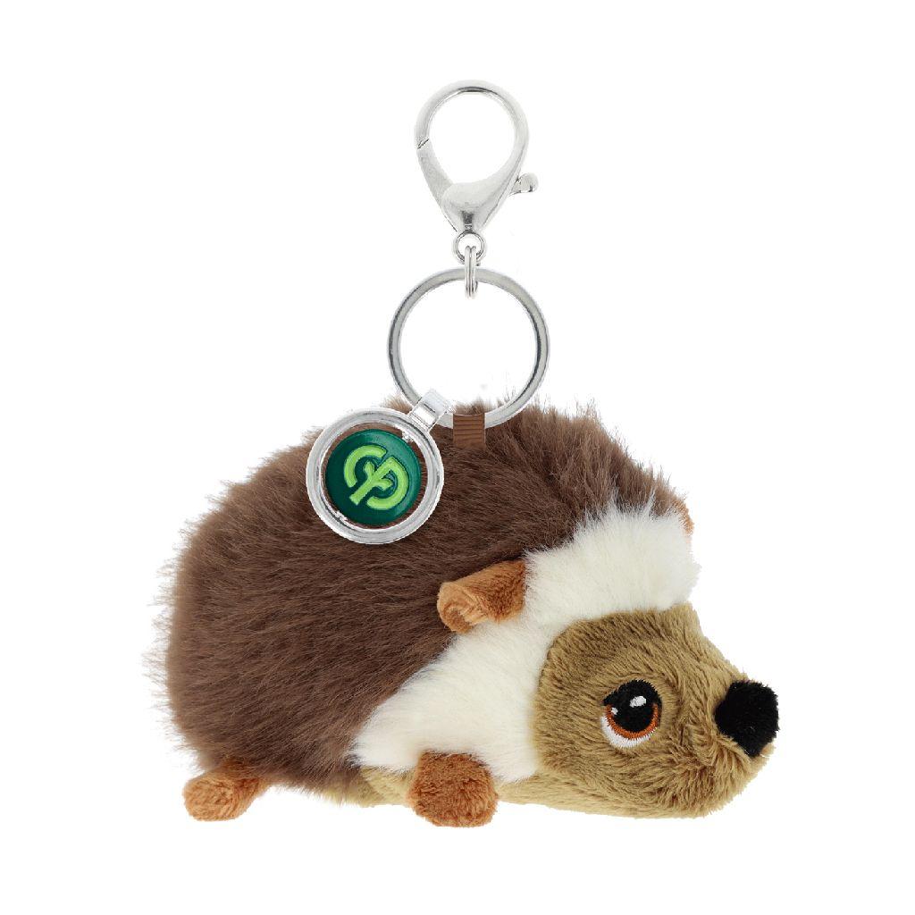 Sleutelhanger 12cm - knuffel egel