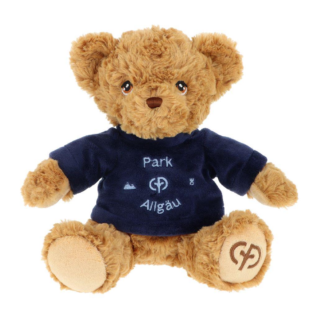 Knuffelbeer - Teddy Bear 20cm - Blauw shirt - Allgau