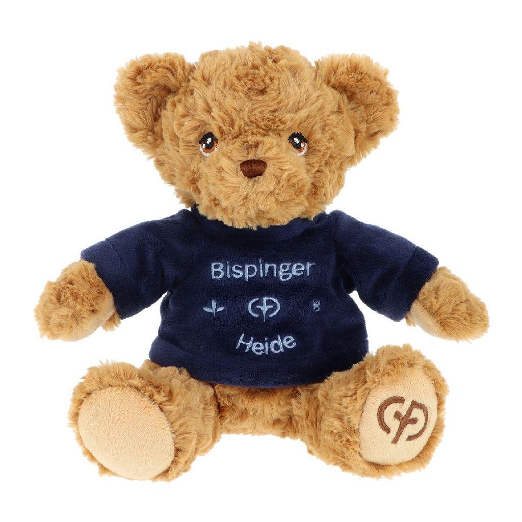Knuffelbeer - Teddy Bear 20cm - Blauw shirt - Bispingerheide