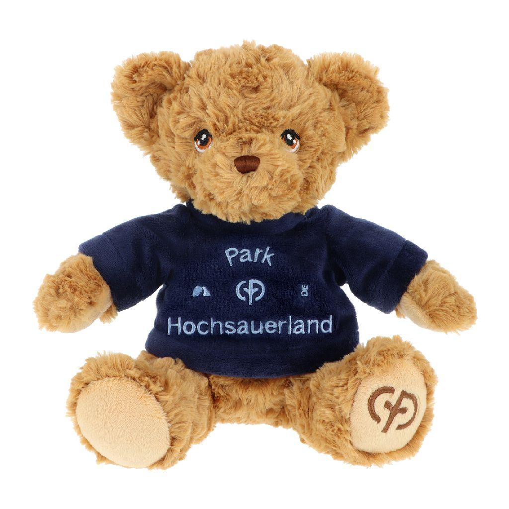Knuffelbeer - Teddy Bear 20cm - Blauw shirt - Hoog Sauerland