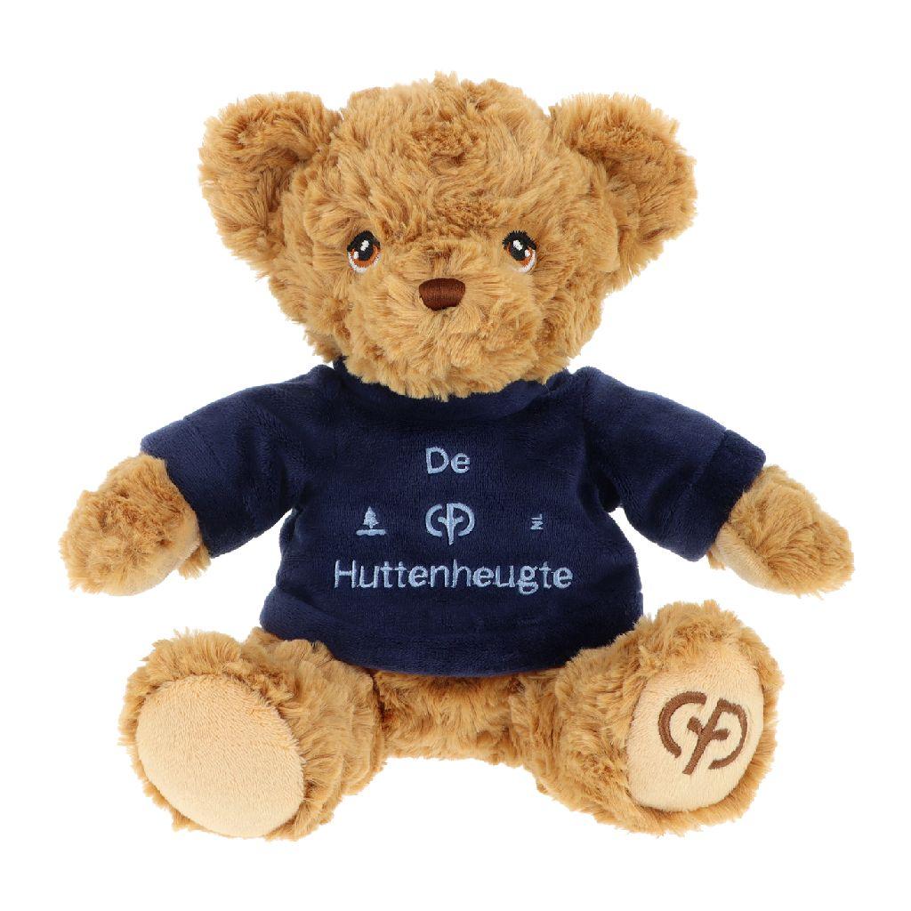 Knuffelbeer - Teddy Bear 20cm - Blauw shirt - Huttenheugte