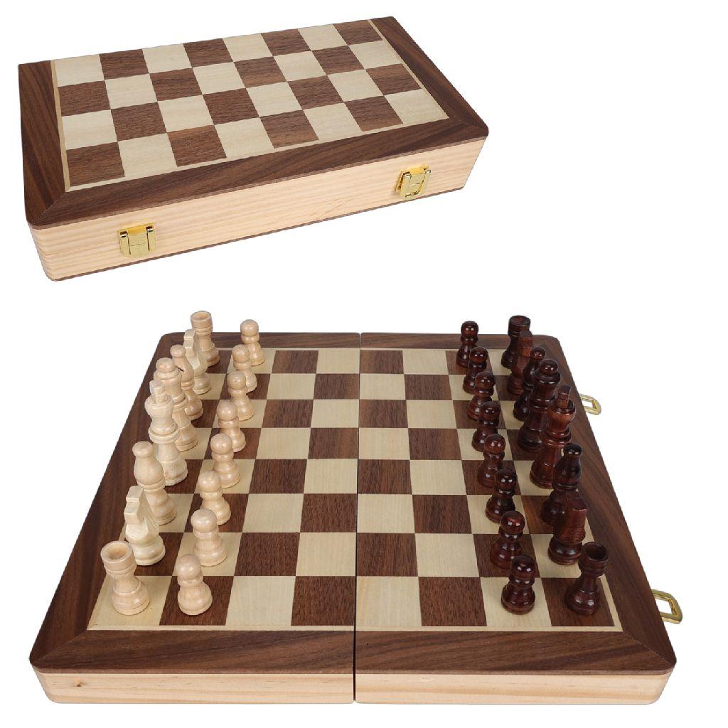 Clown Games Luxe Houten Schaakset Fsc
