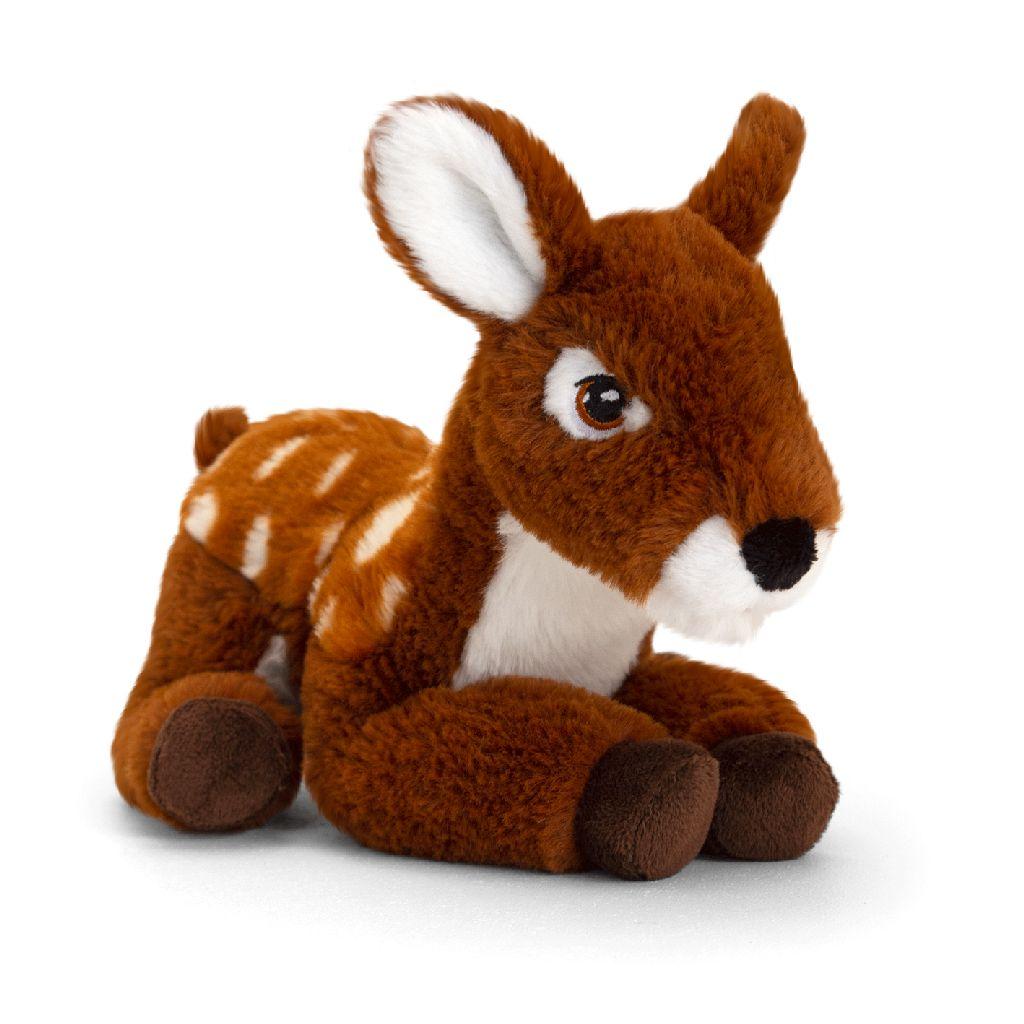 Keel Toys Hert - 19 cm - Dieren knuffelbeesten