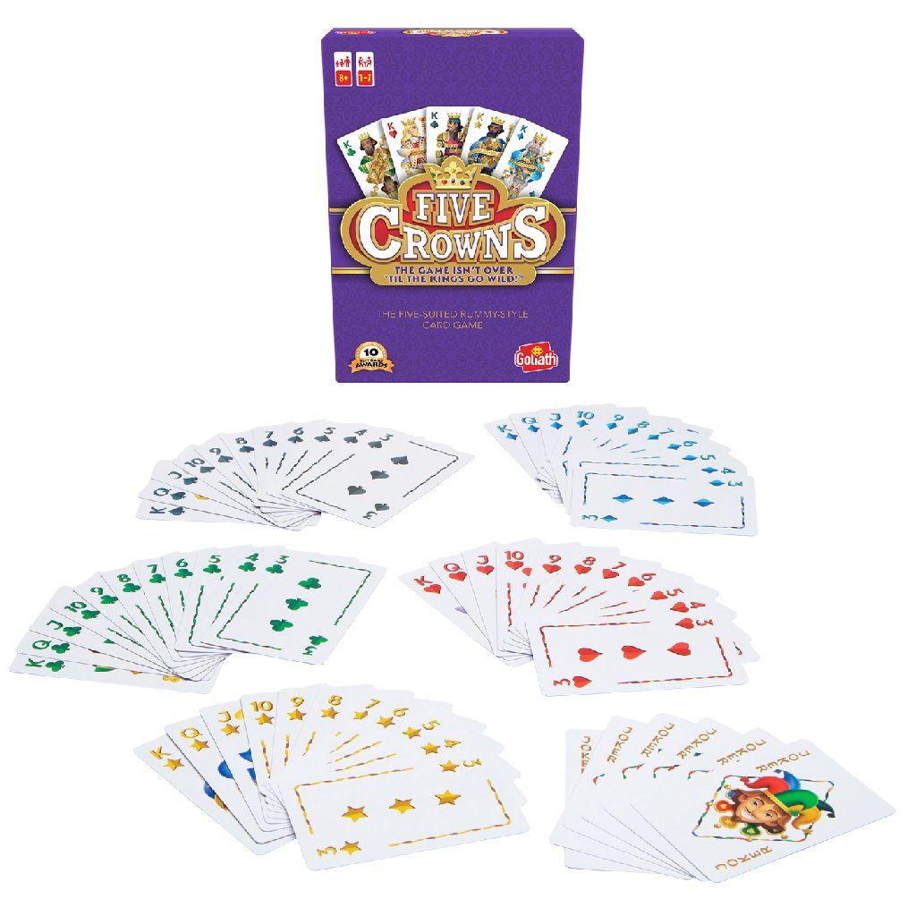 Goliath Five Crowns - Kaartspel - Familiespel - Strategiespel