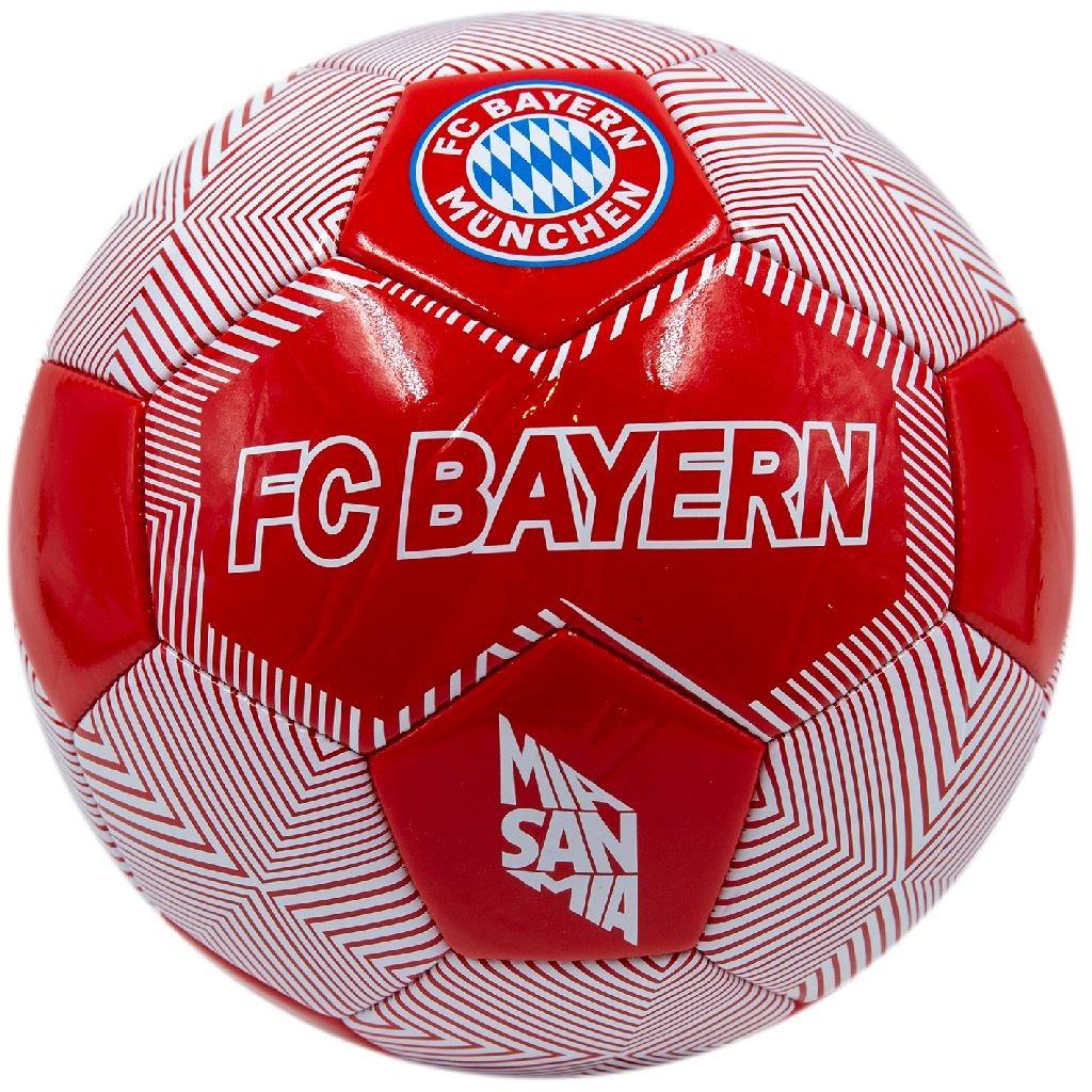 FC Bayern Munchen Red/White Triangles Size 5