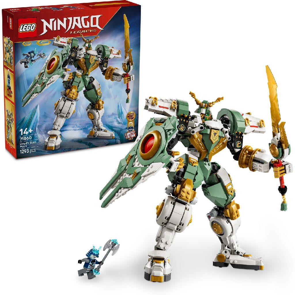 LEGO NINJAGO® 15-Jarig Jubileum: Lloyds Reusachtige Mecha Speelgoed 71860