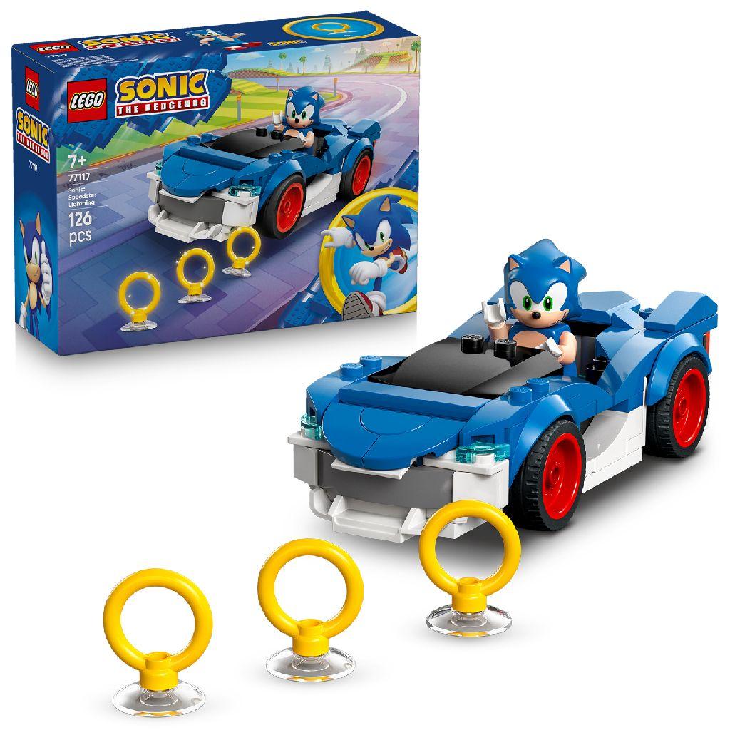 LEGO® Sonic the Hedgehog™ 77117 Sonic Auto Speed Star Lightning