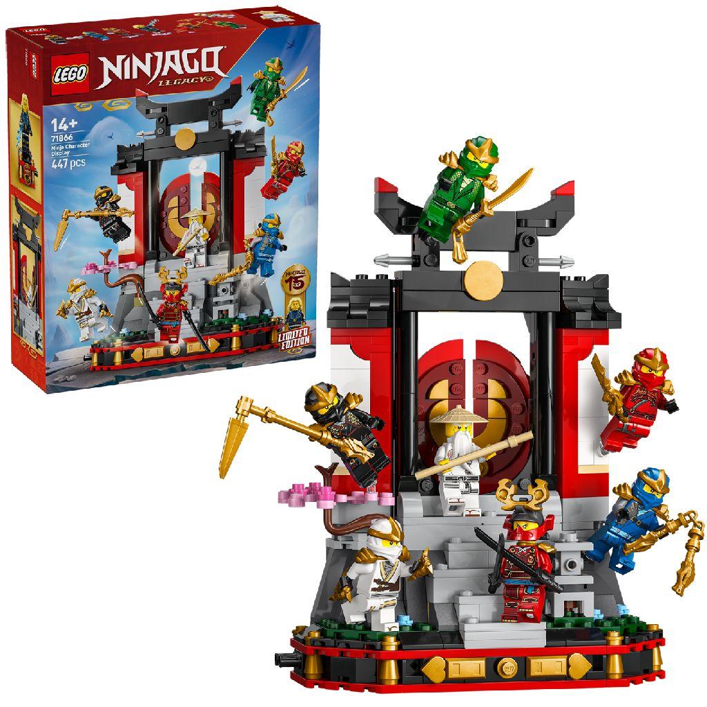LEGO 71866 Ninjago Display Met Ninjapersonages