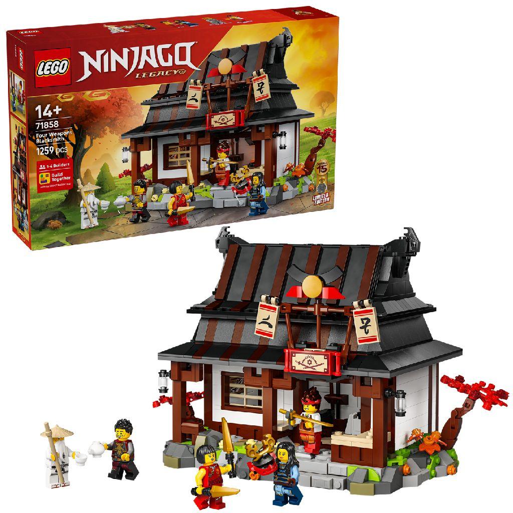 LEGO 71858 Ninjago Smederij De Vier Wapens