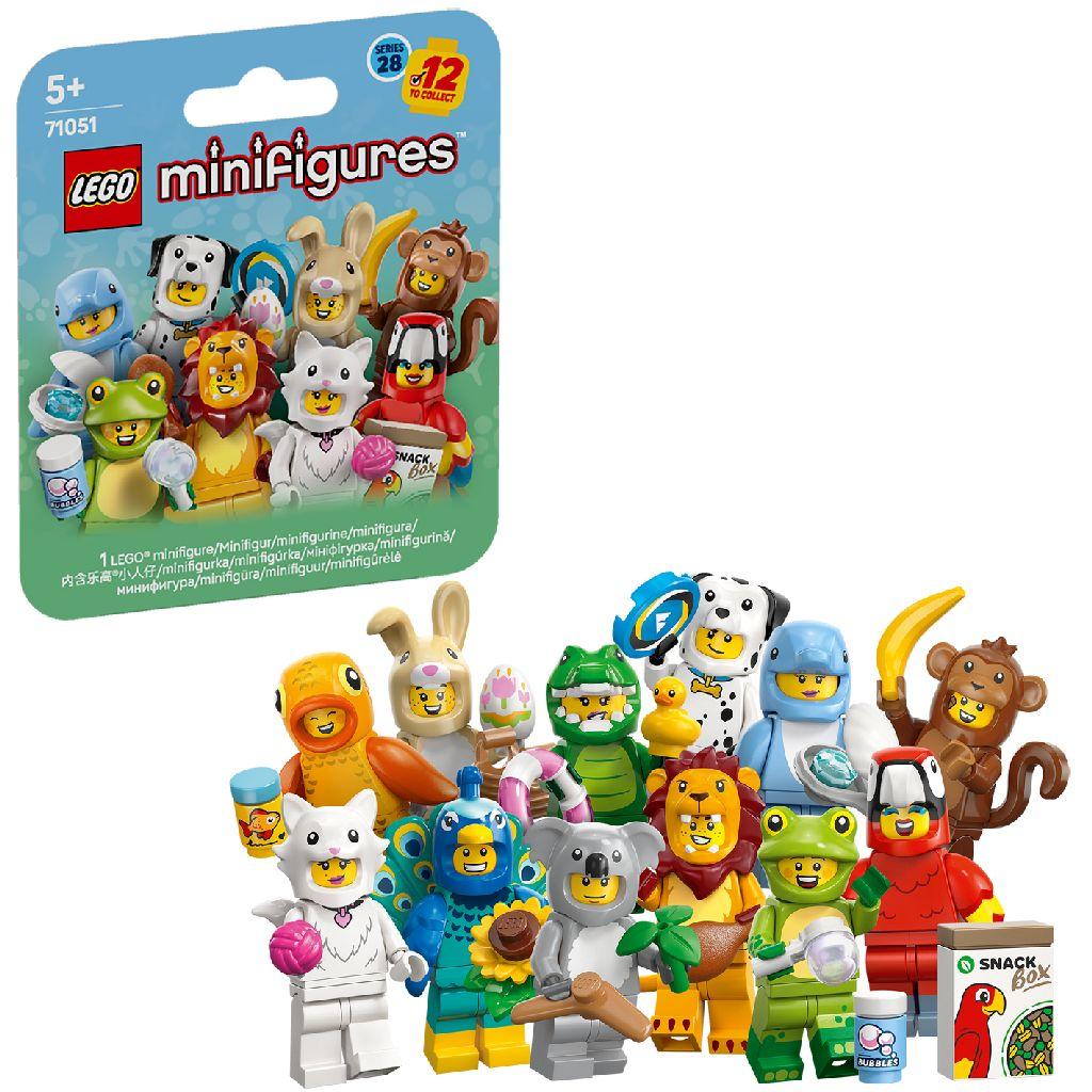 LEGO 71051 Minifigures Dierenkostuums Serie 28 (per stuk)