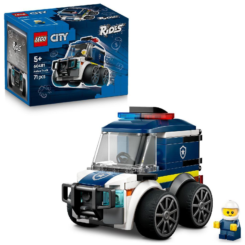 LEGO® City 60481 Brick Rides Politiewagen