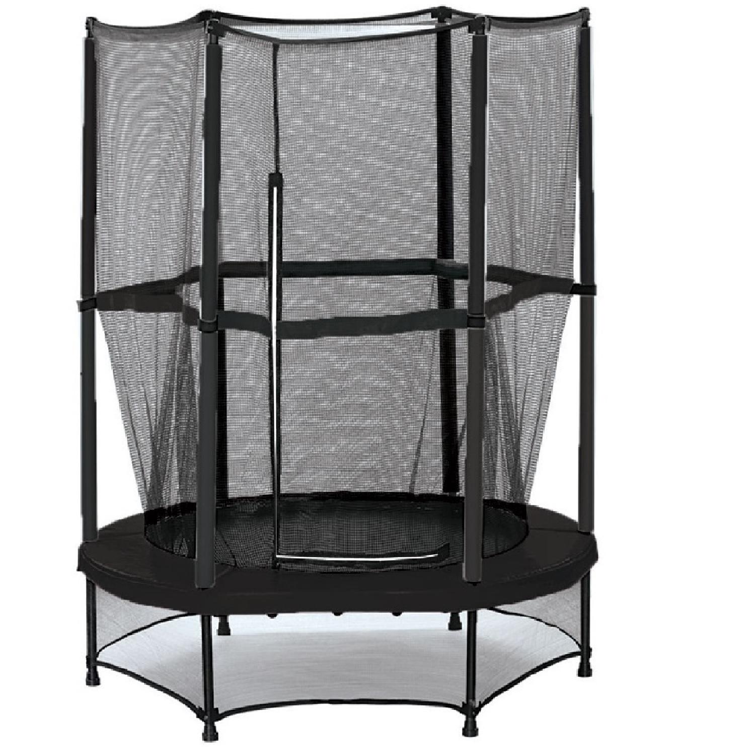 Trampoline met Veiligheidsnet - Black Edition - 140 cm 
