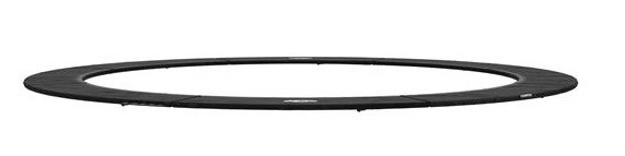 BERG Trampoline Beschermrand Champion - FlatGround - 380 cm - Zwart