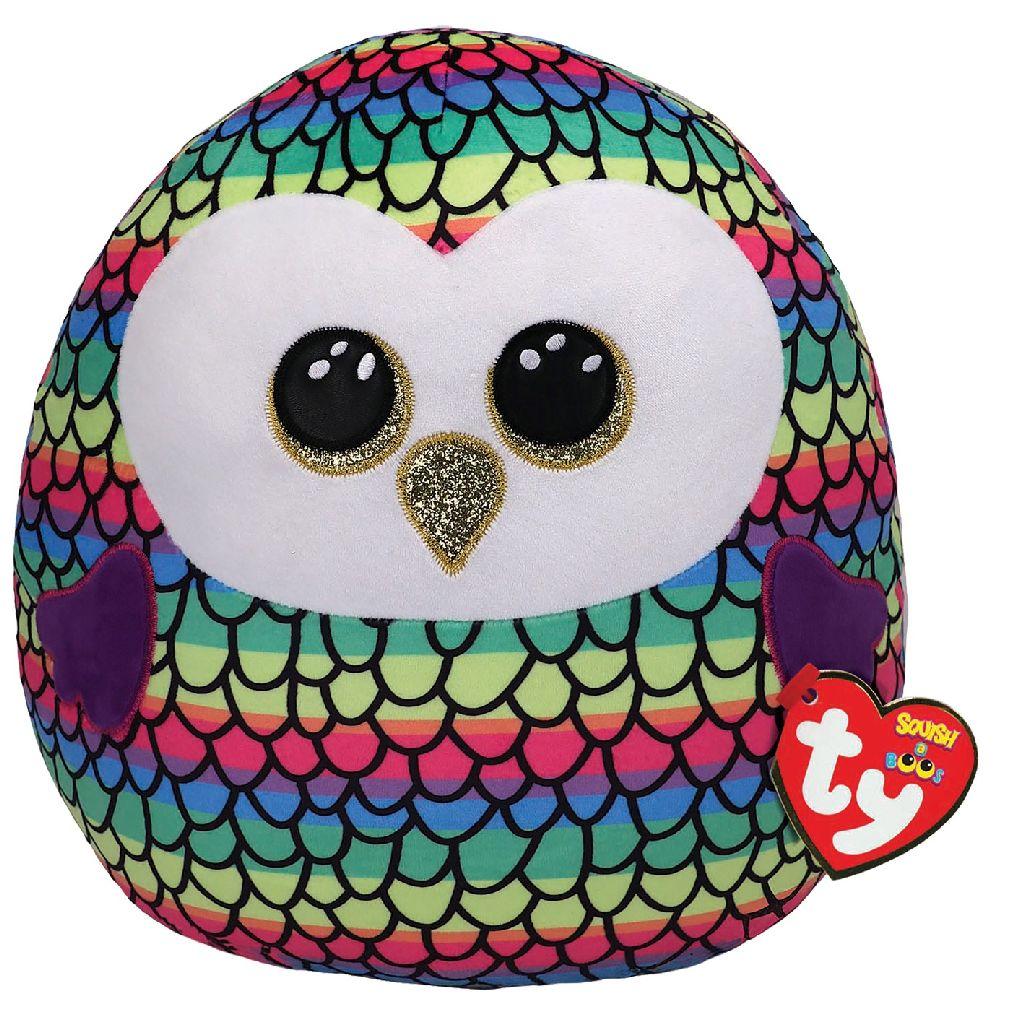 Ty Squish a Boo - Owen Owl - 31 cm - Knuffel