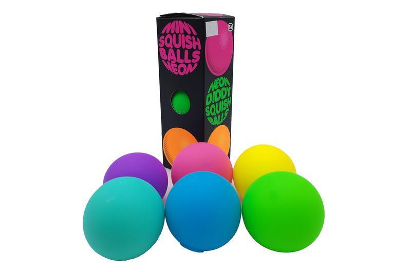 Neon Squize Bal - Set van 3 - 5 cm - Fidget - Prijs per Set