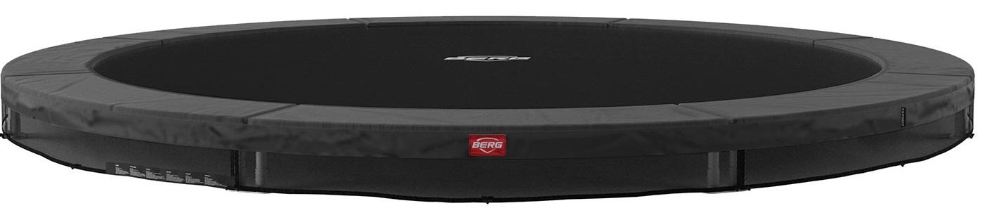 BERG Trampoline Favorit - InGround - 430 cm - Antraciet Grijs
