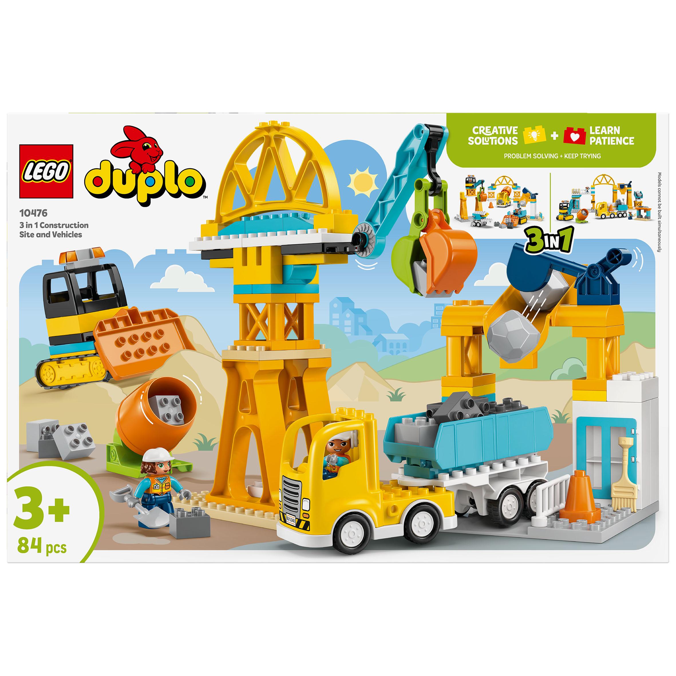 Lego 10476 Duplo Town Bouwplaats En Voertuigen