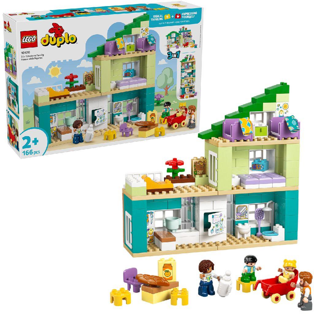 Lego 10470 Duplo Town Modern 3-in-1 Woonhuis