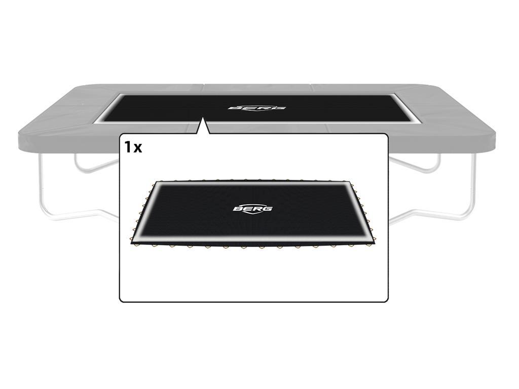 BERG Trampoline Springmat Ultim Favorit - 280 x 190 cm - AirFlow springdoek (geschikt voor 44 veren, 19 cm)