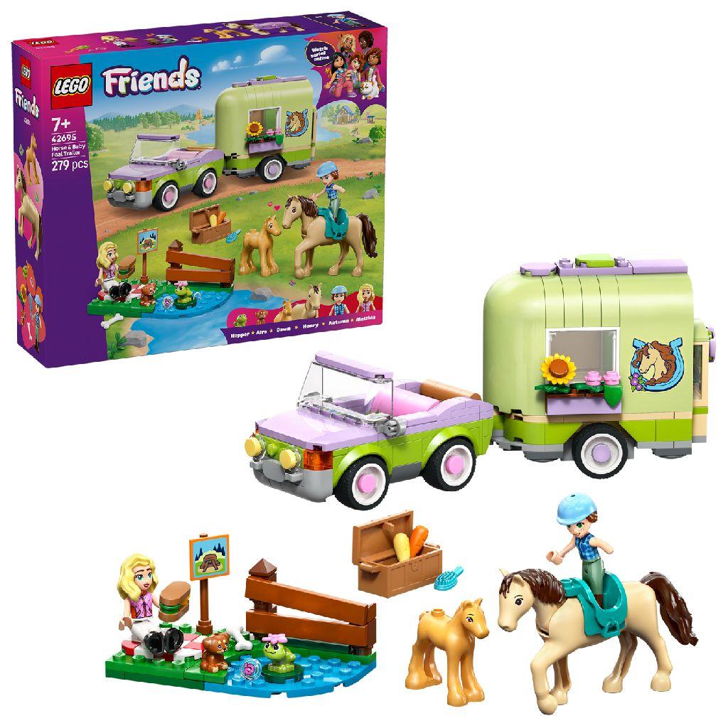 LEGO® Friends 42695 Trailer Met Paard En Veulen