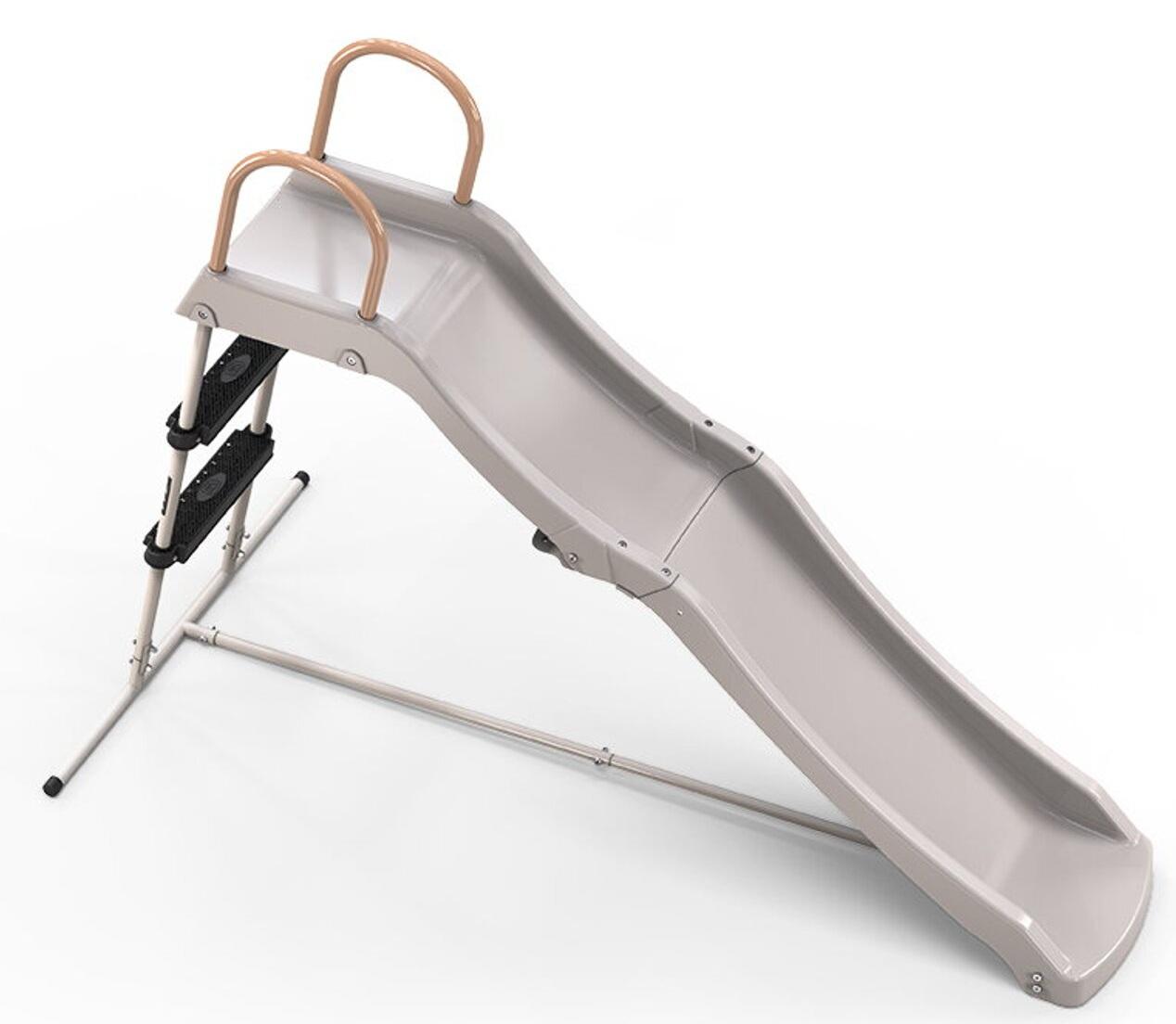 EXIT My First Slide 900 - Glijbaan - Grijs - 185 cm lang - Kinderglijbaan