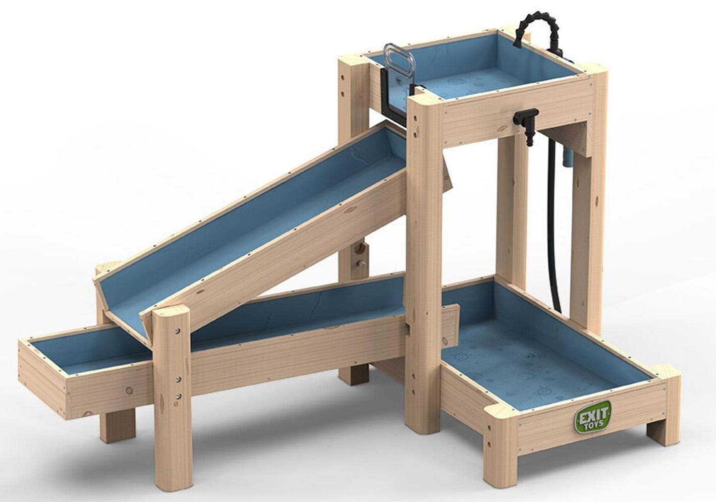 EXIT AquaFlow Waterbaan 200 met handpomp en bootjes