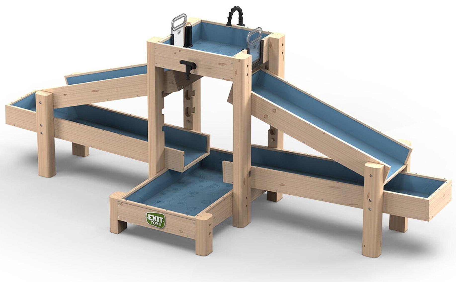 EXIT AquaFlow Waterbaan 400 met handpomp, sluizen en bootjes