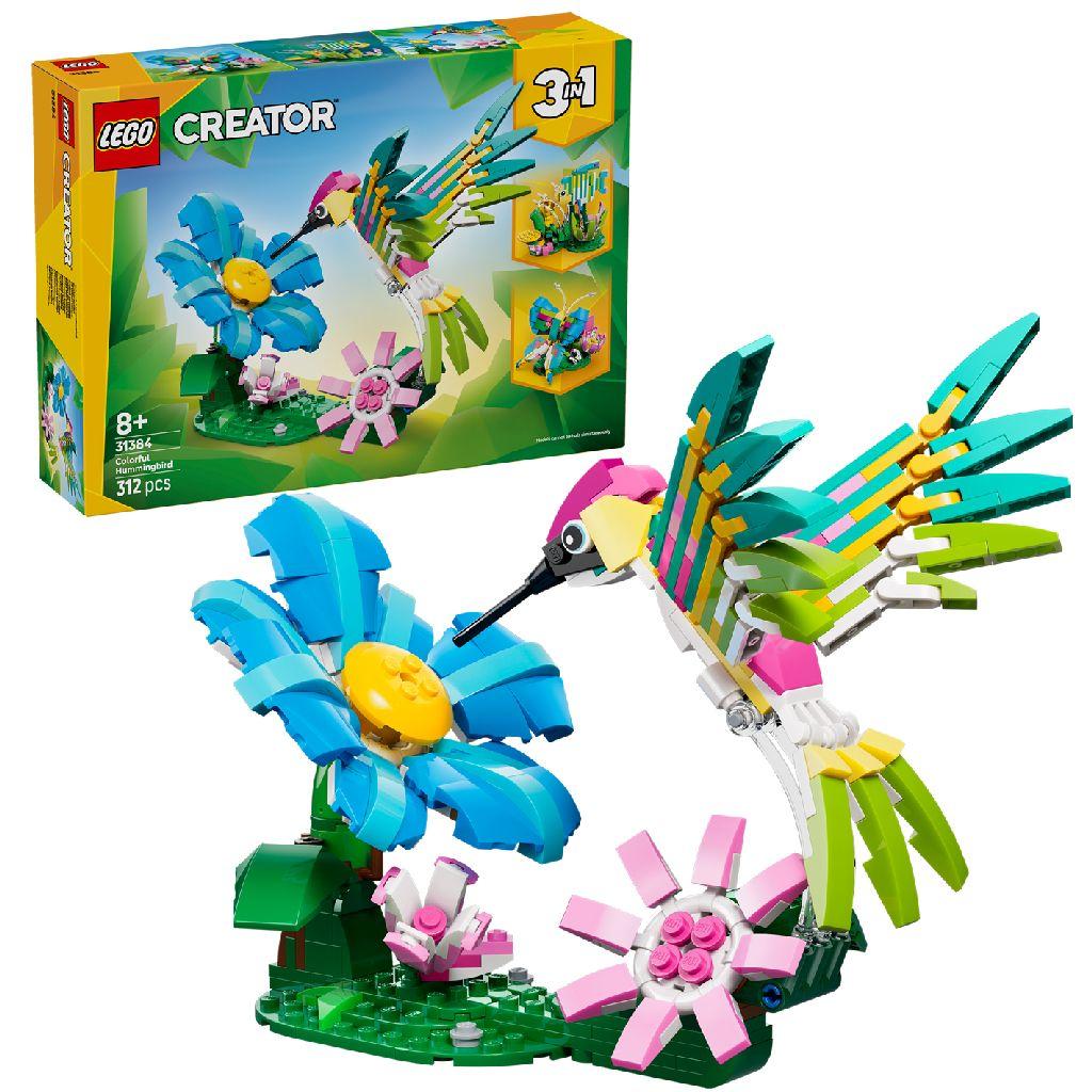 Lego 31384 Creator Kleurrijke Kolibrie