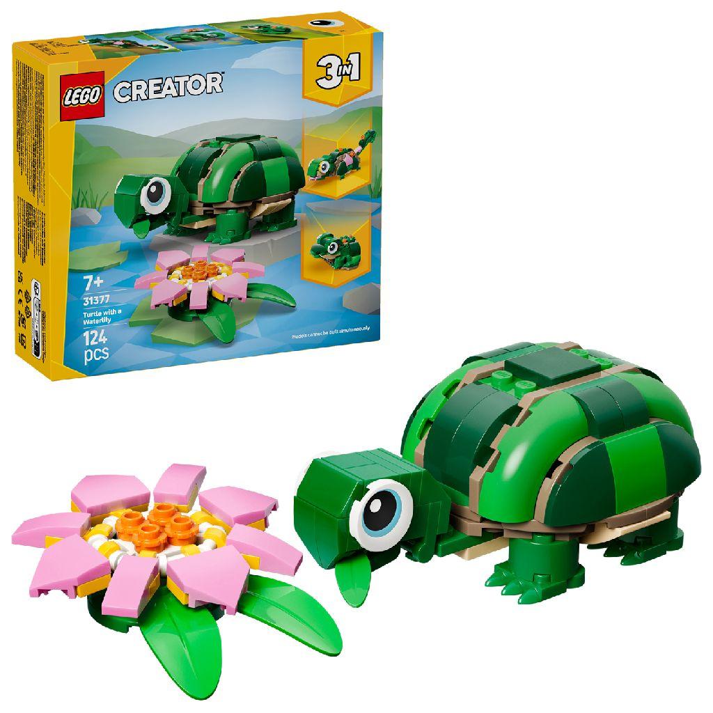 Lego 31377 Creator Schildpad Met Waterlelie