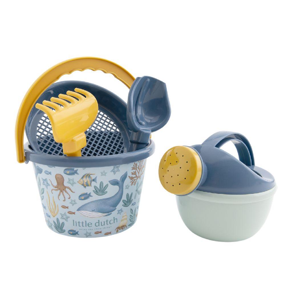 Little Dutch Ocean World Strandset 9,5cm 5 Dlg