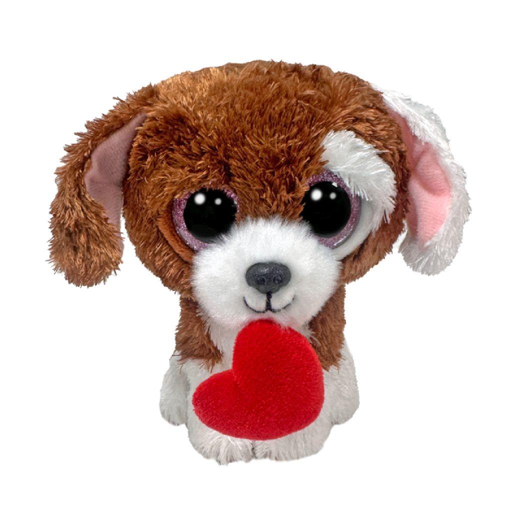 Ty Beanie Boo Valentijn Cuddles Dog 15cm
