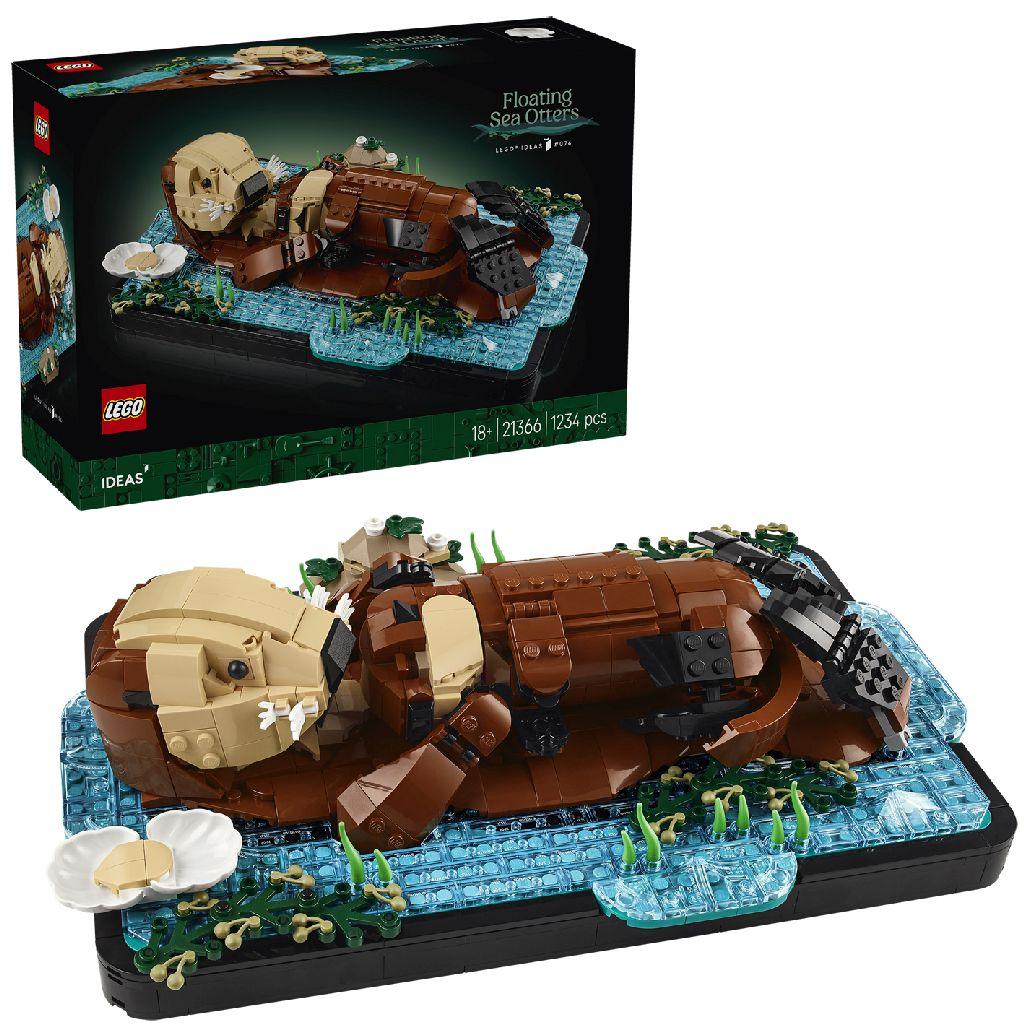 Lego 21366 Ideas Drijvende Otters