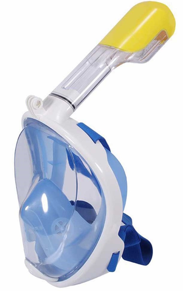 Duikmasker Full Face Blue - Duikbril - Blauw - Maat S / M