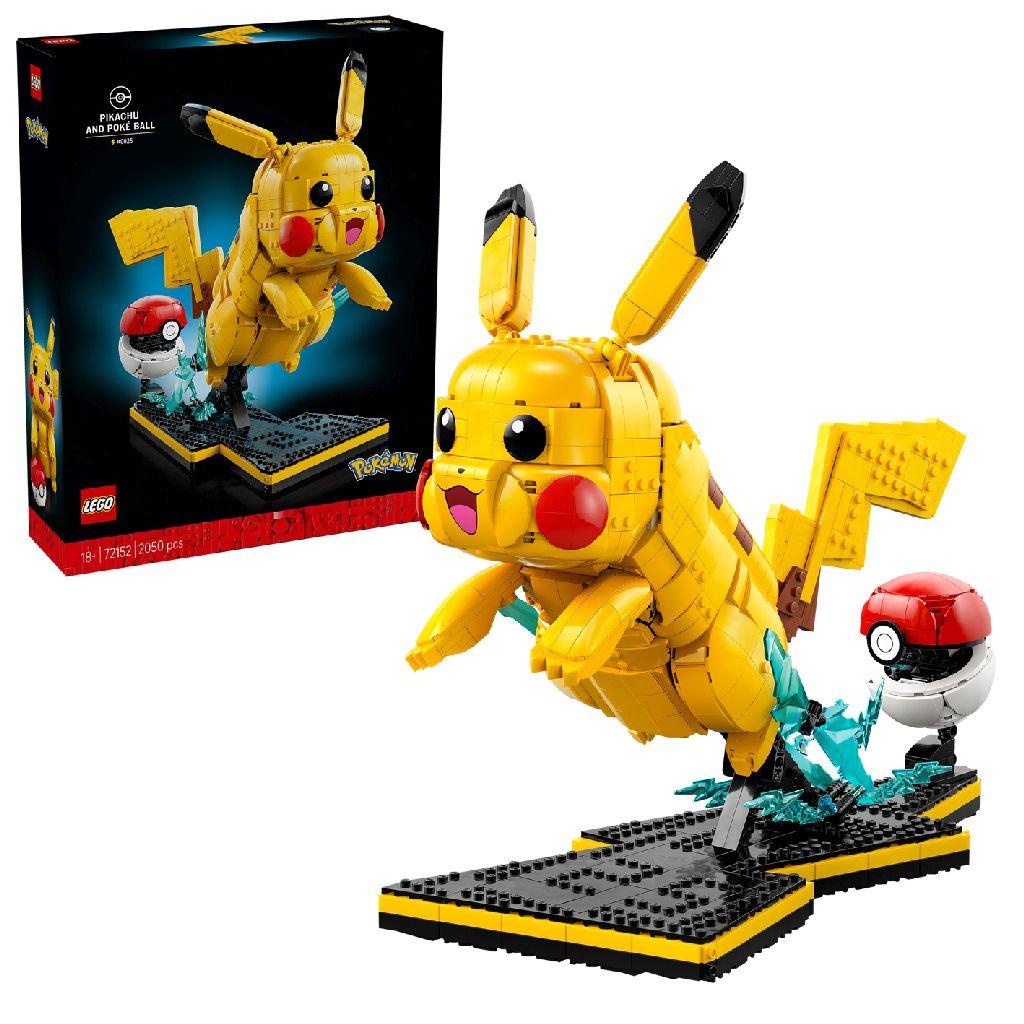 Lego 72152 Pokemon Pikachu En Pokeball