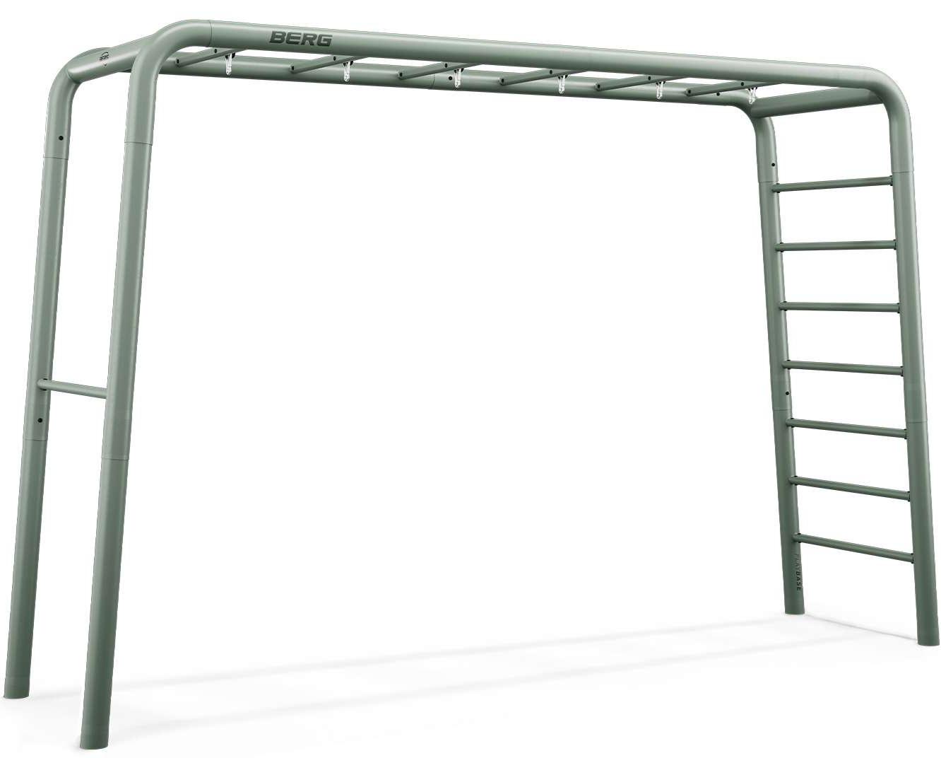 BERG PlayBase Large Green TL 3-in-1 Speeltoestel  met Rekstok en Ladder - Groen
