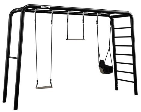 BERG PlayBase Large TL 3-in-1 Speeltoestel - met Rekstok en Ladder - TODDLER SET - met schommelzitje, trapeze en babyzitje